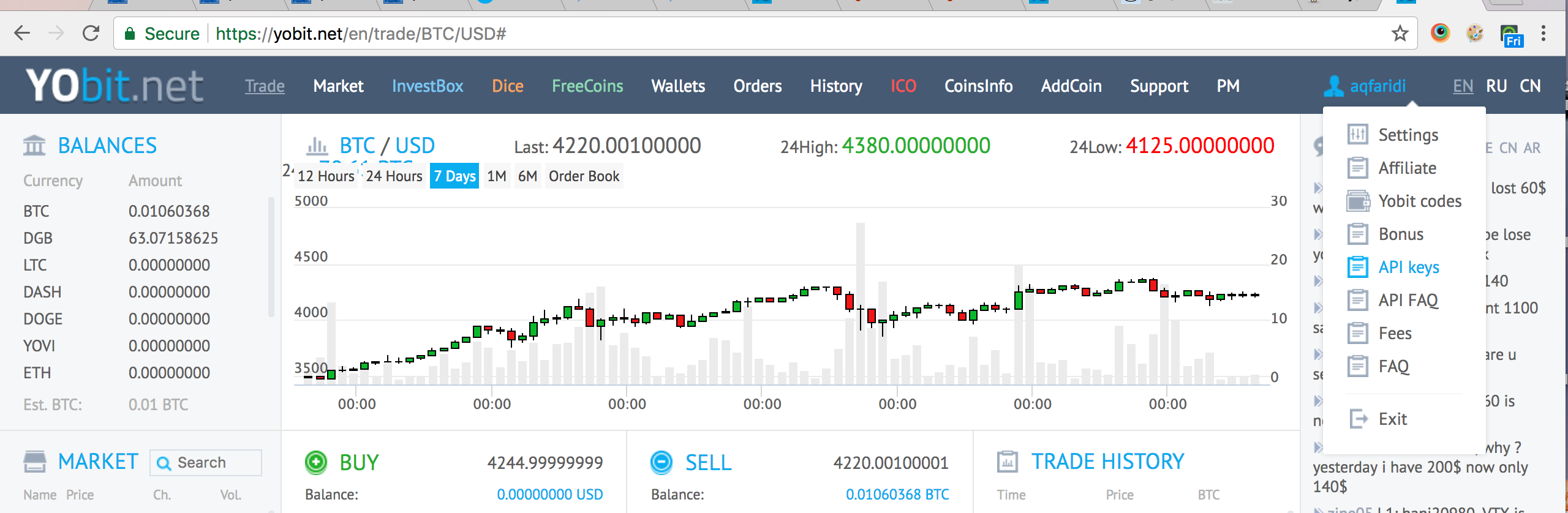 Yobit Pump and Dump Bot For Free !! — Steemkr